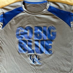 Knights Apparel UK Go Big Blue Poly Tee LG